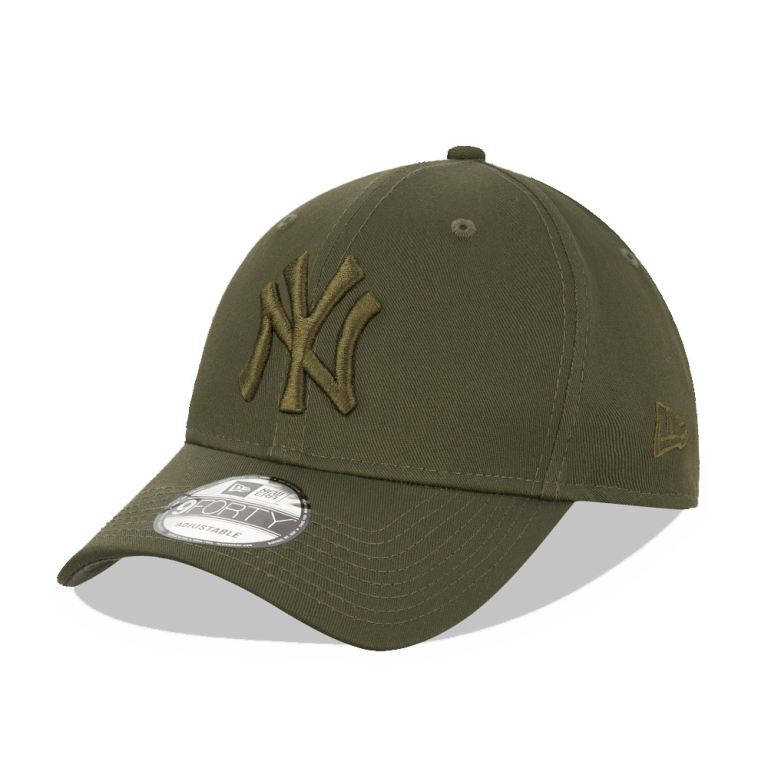 Gorras New Era 9forty Verdes - New York Yankees Khaki Snapback 95284TDZY